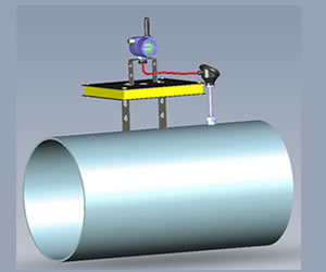 XS-550回转窑无线温度变送器